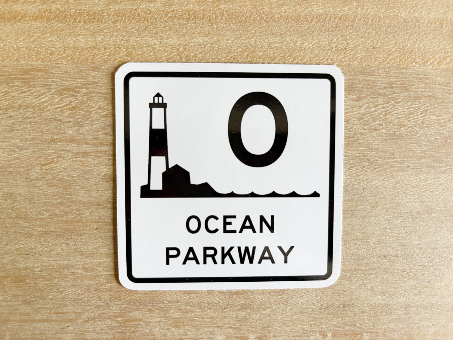 Ocean Parkway Long Island Sticker