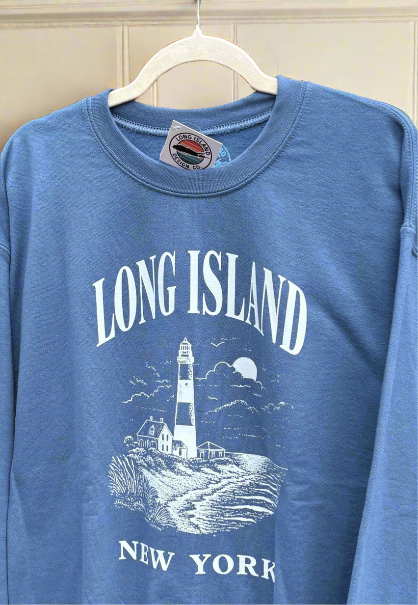 Long Island Lighthouse Crewneck Sweatshirt