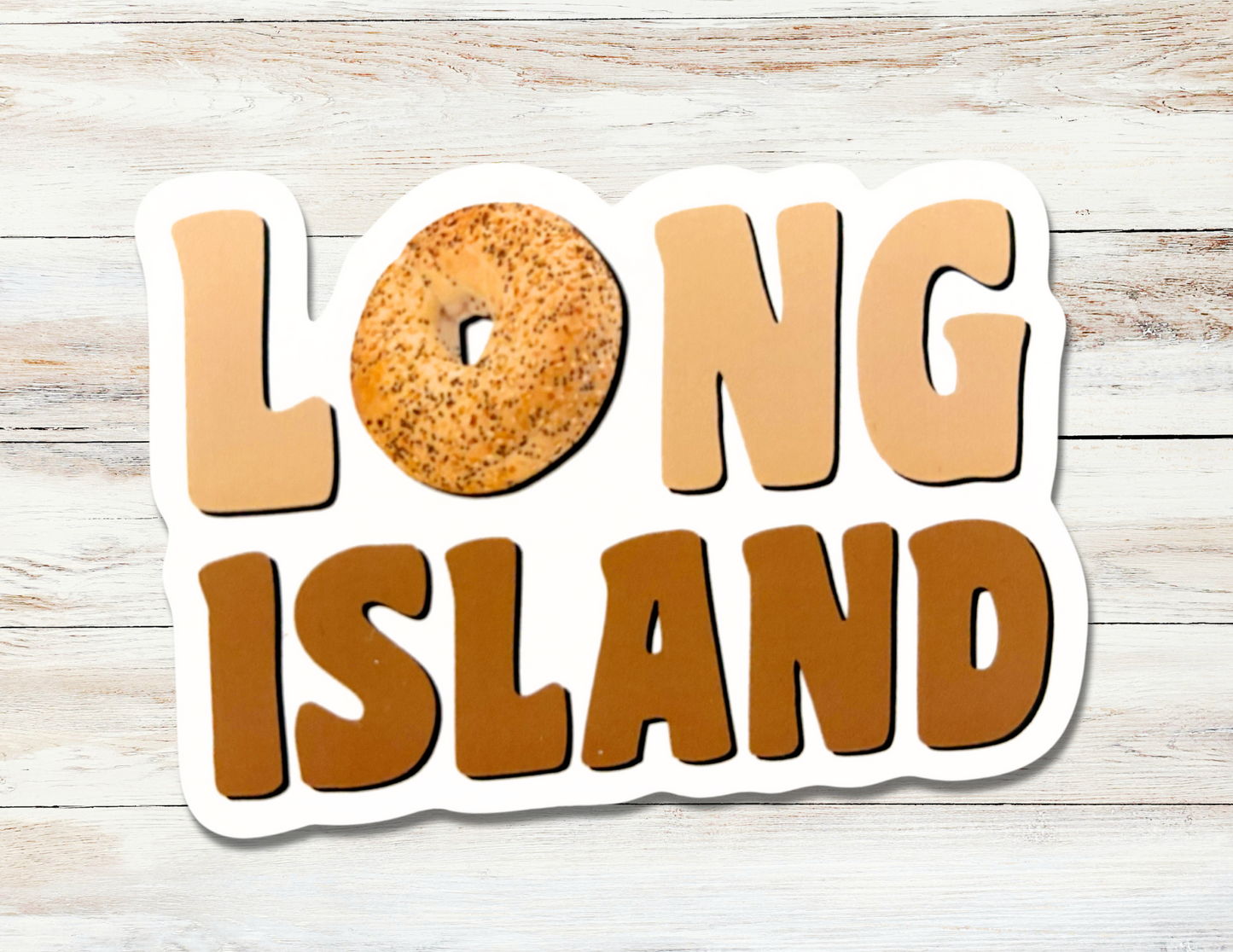 Long Island Bagel Sticker