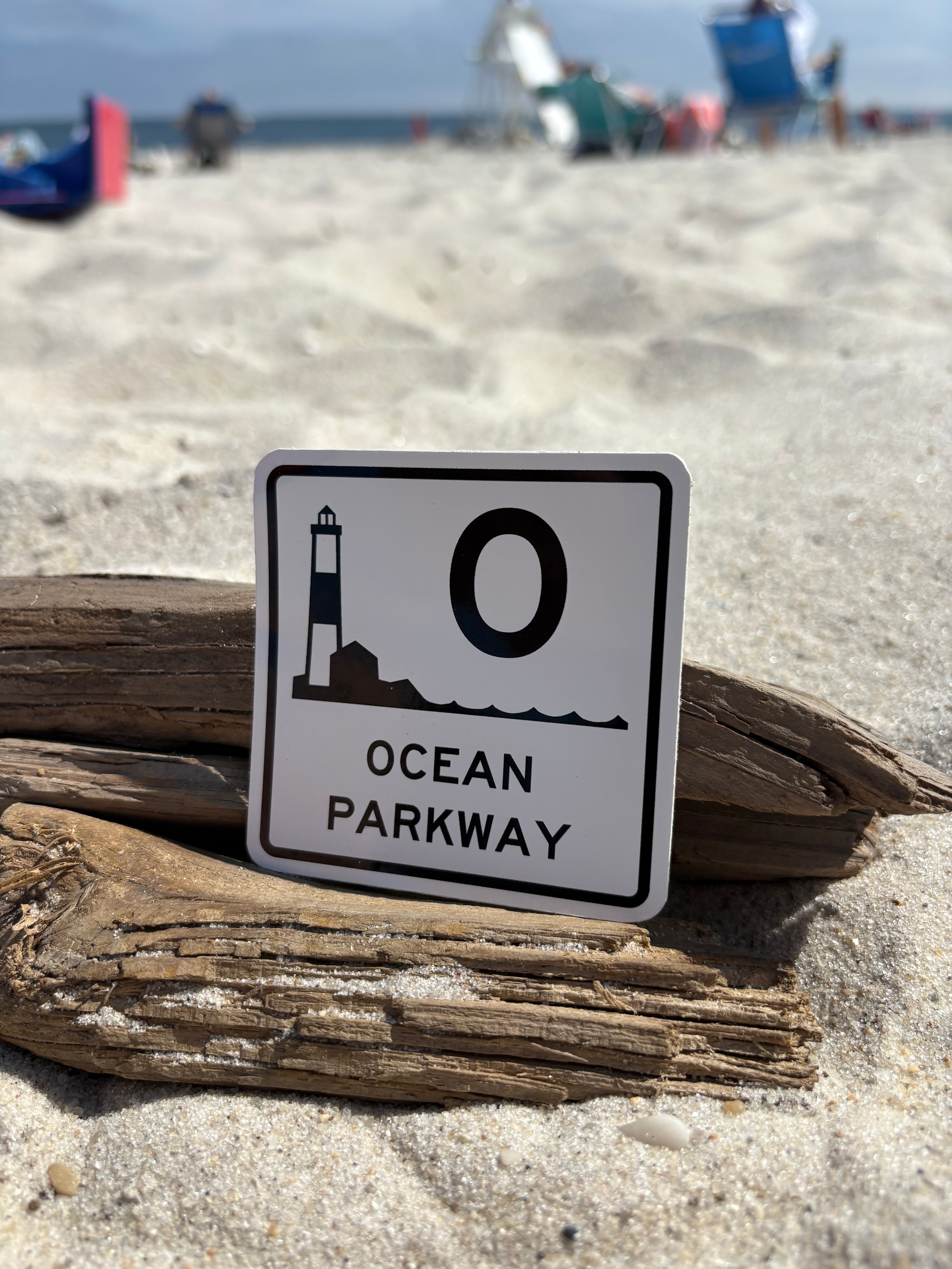 Ocean Parkway Long Island Sticker