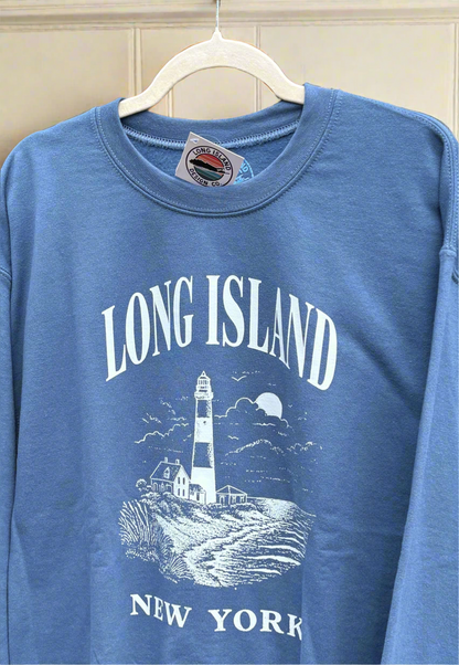 Long Island Lighthouse Crewneck Sweatshirt