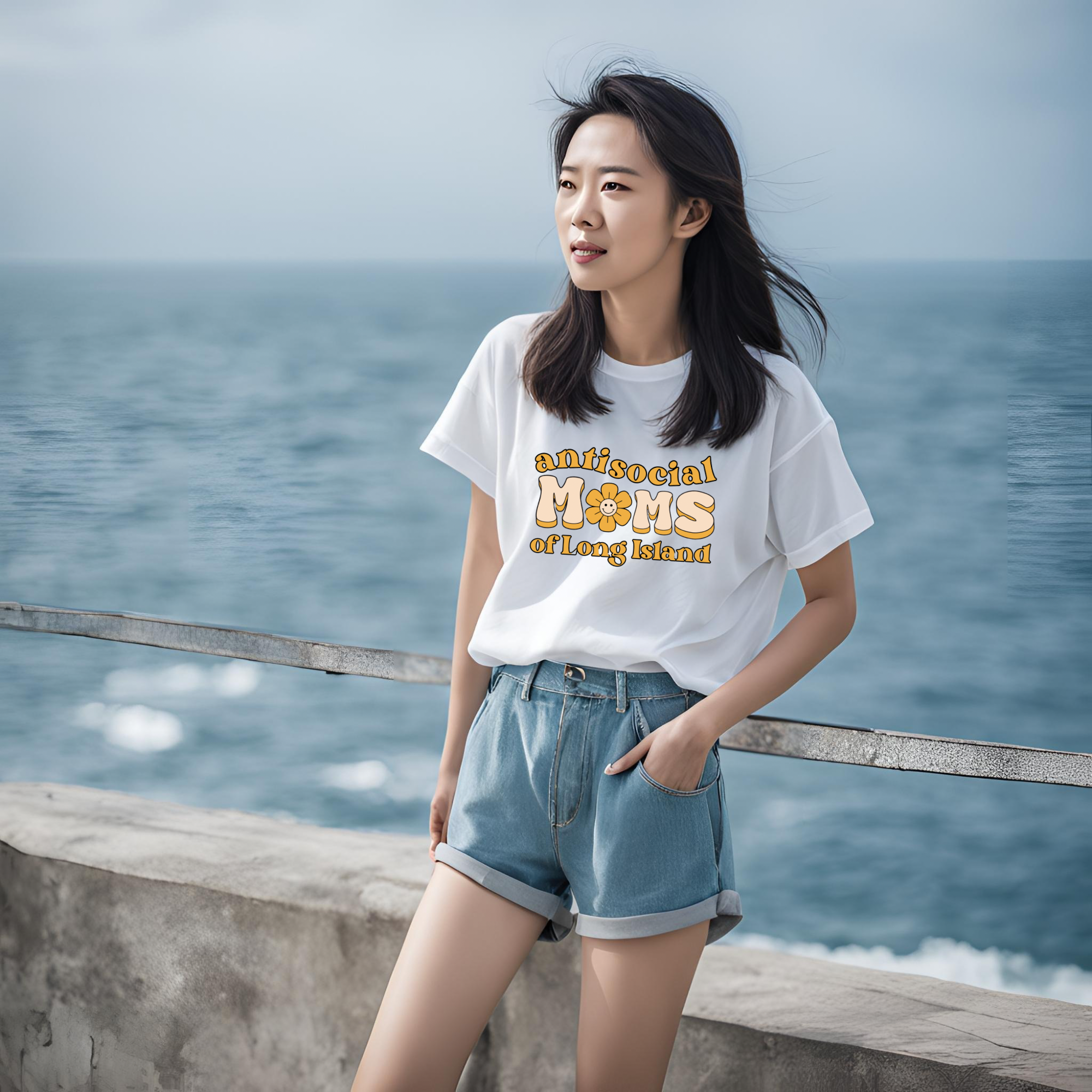 Antisocial Moms of Long Island T-Shirt