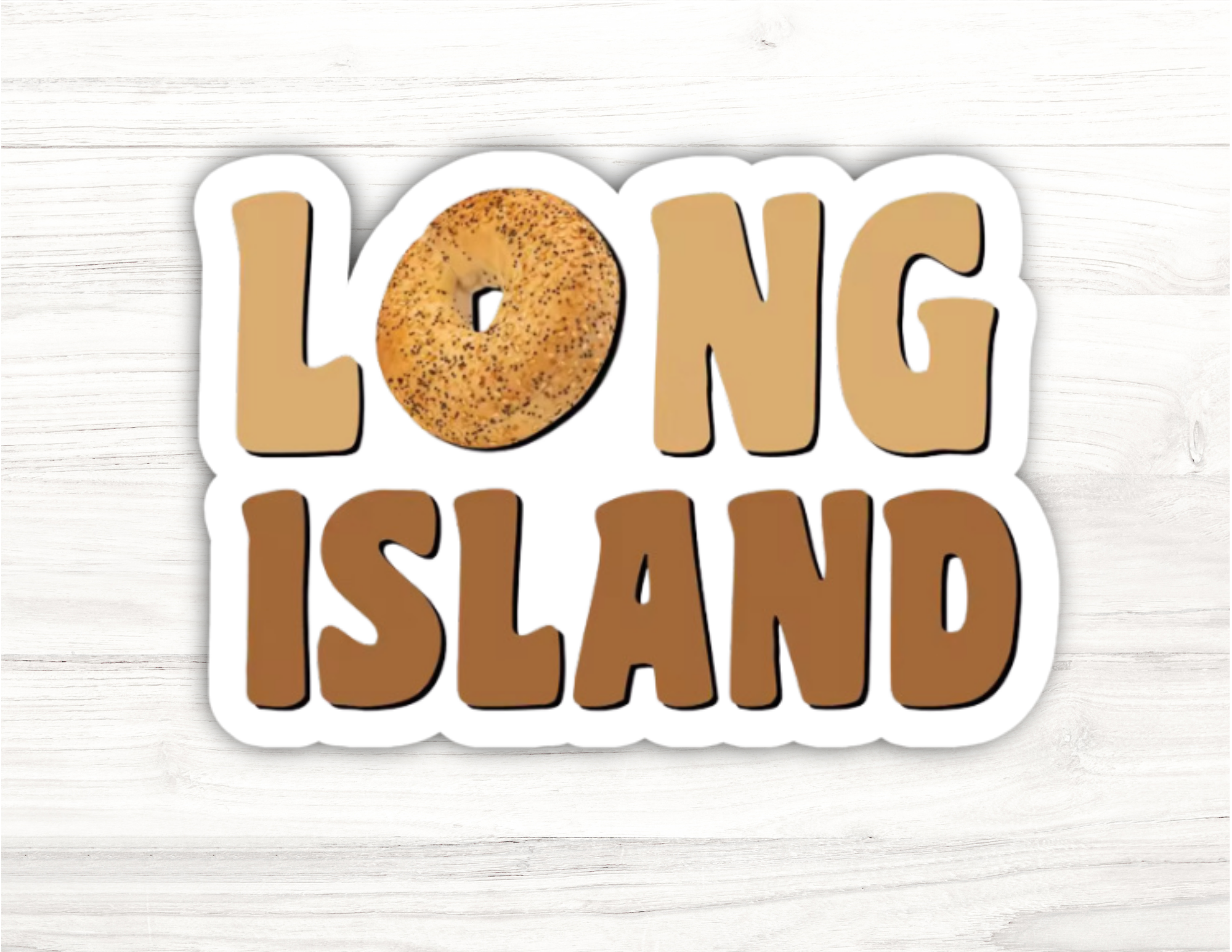 Long Island Bagel Sticker