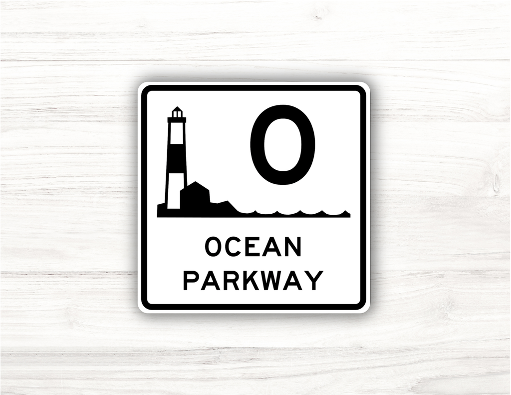 Ocean Parkway Long Island Sticker
