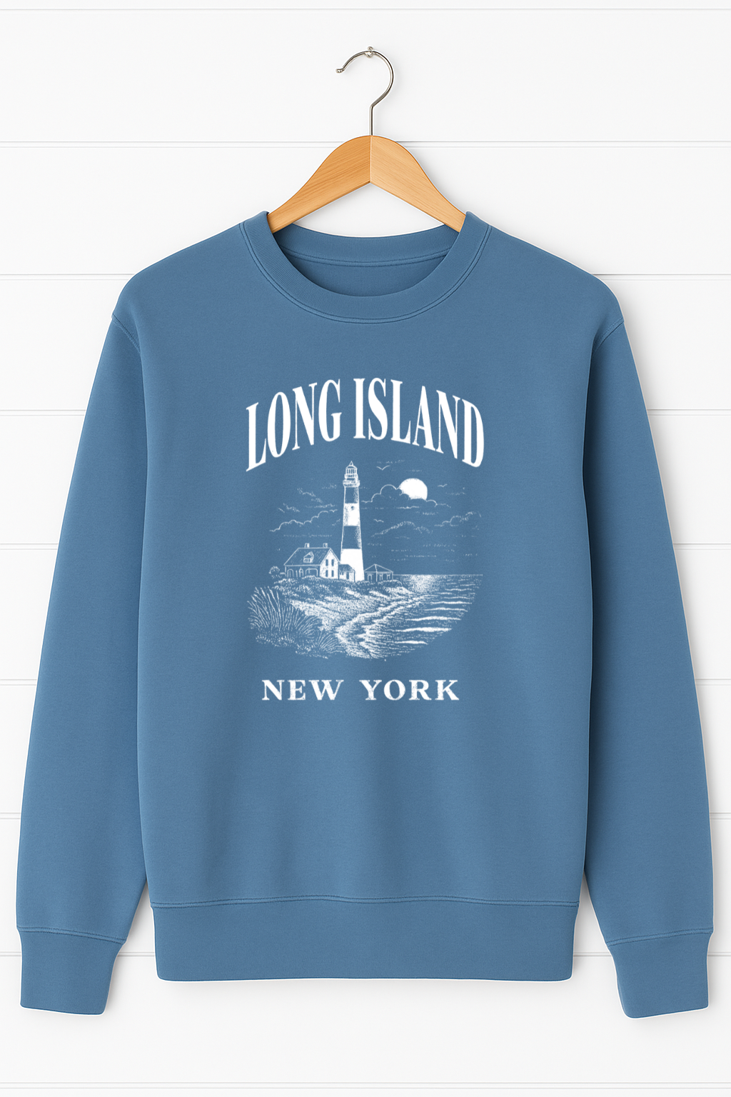 Long Island Lighthouse Crewneck Sweatshirt