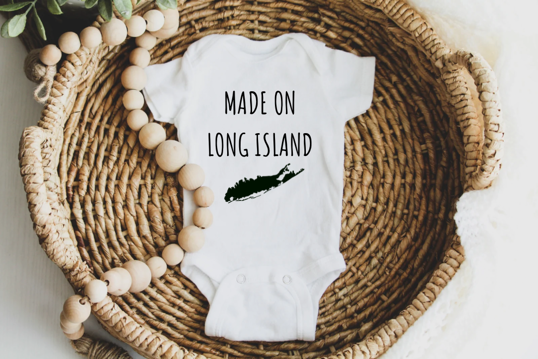 Made on Long Island Baby Bodysuit