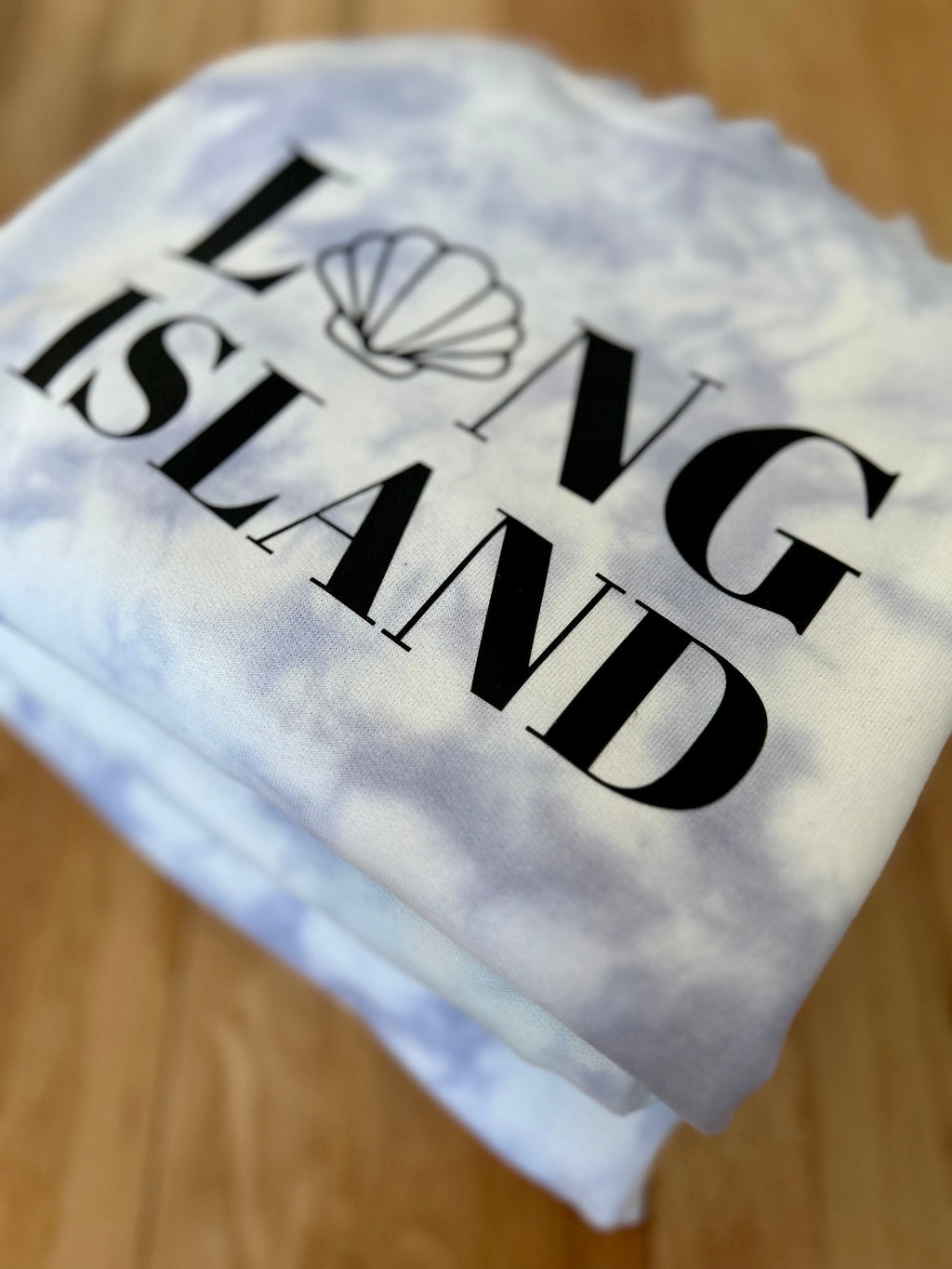 Long Island Smokey Tie-Dyed Shell Sweatshirt