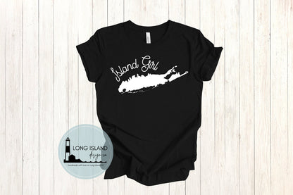 Island girl, Long Island T-shirt