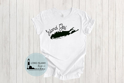 Island girl, Long Island T-shirt